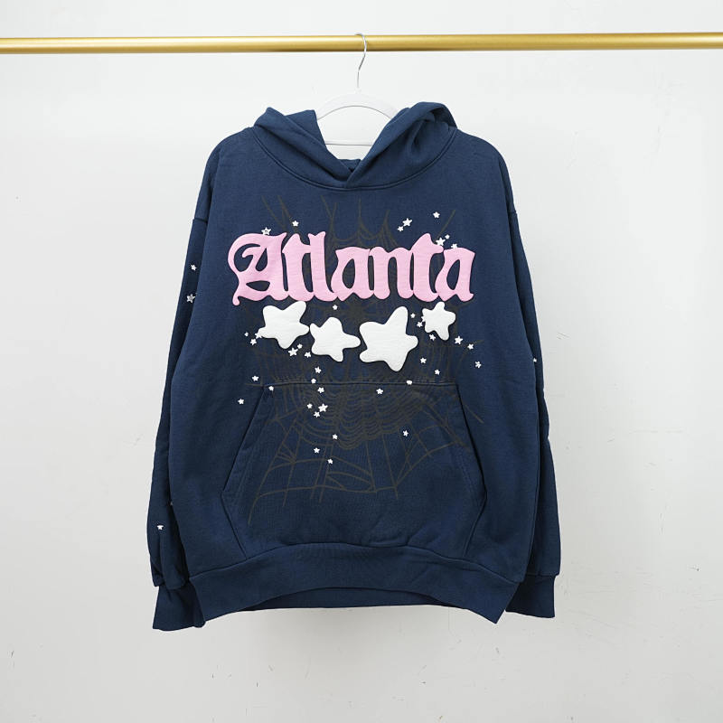 Sp5Der Atlanta Hoodie Navy