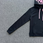 Hoodie Set Black Pink