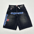 Supreme Washington Bullets Denim Shorts