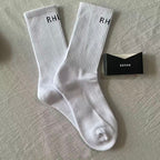 Rhude Logo Crew Socks