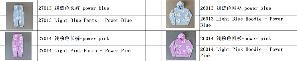 Denim Tears The Cotton Wreath Powder Hoodie