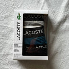 Lacoste Boxer Briefs - Black/Gray/Teal