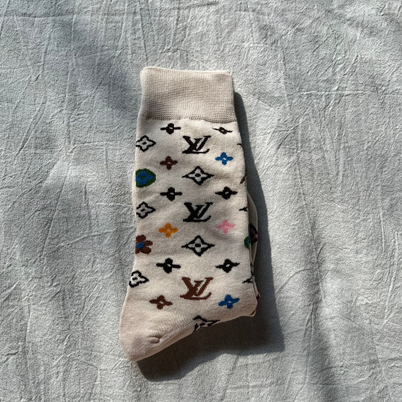 Premium Socks - Cream+2