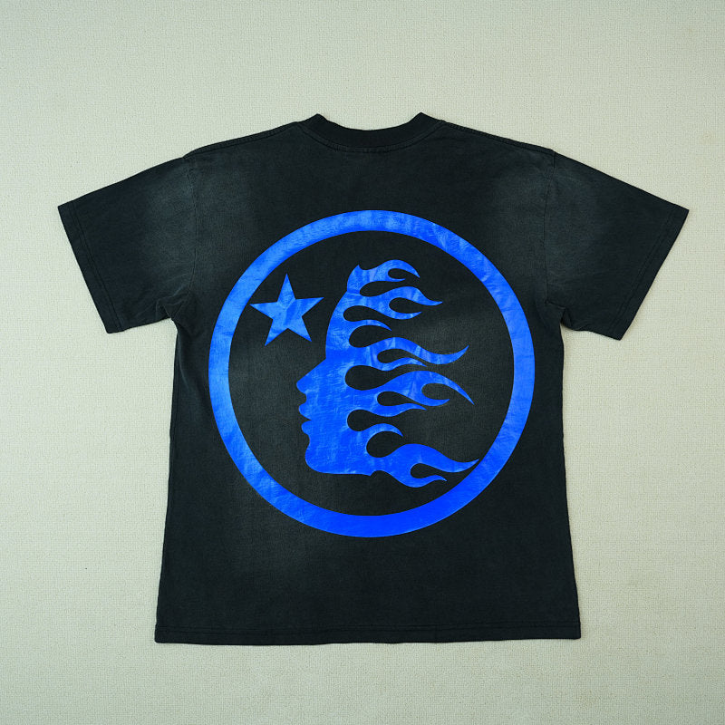 Hellstar Sports Core Logo Gel T-Shirt Royal Blue