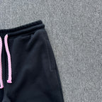Hoodie Set Black Pink