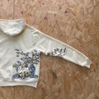 Derschutze Garden of Eden Zip Up - Cream