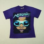 Hellstar Goggles T-Shirt Purple