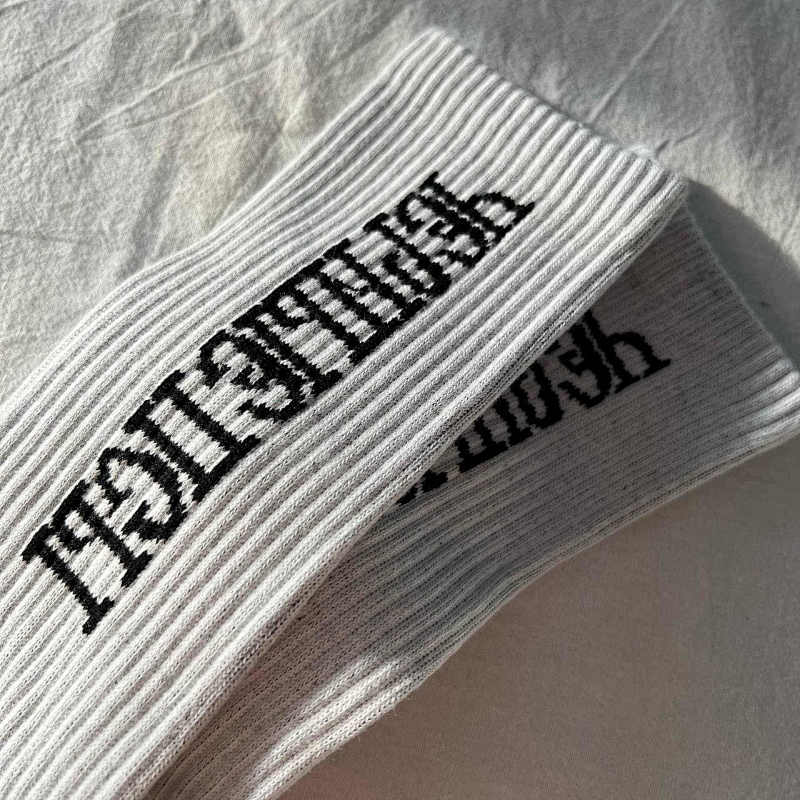 Premium Socks - White/Black