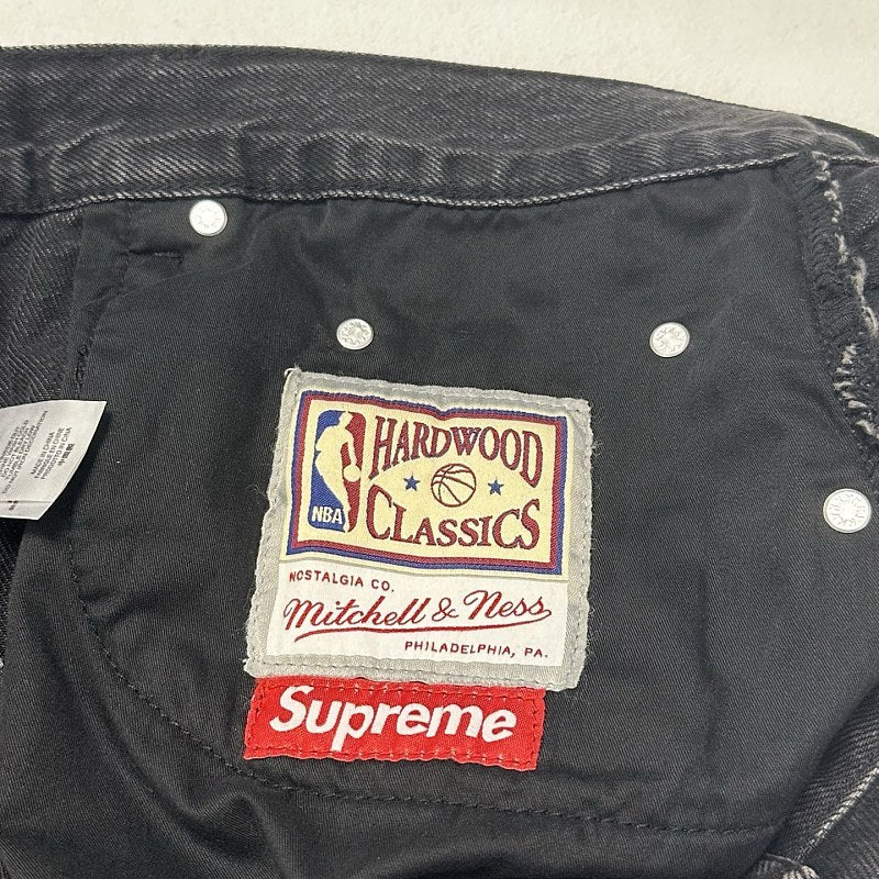 Supreme Washington Bullets Denim Shorts