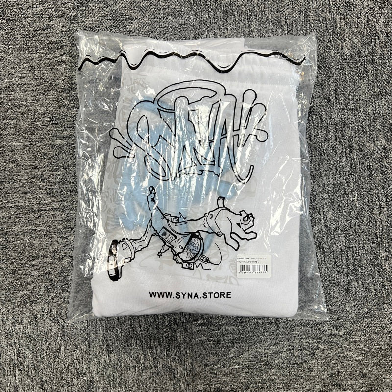 Syna-World Tracksuit - White-Blue
