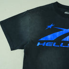 Hellstar Sports Core Logo Gel T-Shirt Royal Blue