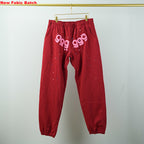 Sp5Der Worldwide Red Angel Number 555 Sweatpants