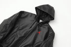 Supreme Jordan Faux-Leather Hooded Jacket