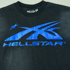 Hellstar Sports Core Logo Gel T-Shirt Royal Blue