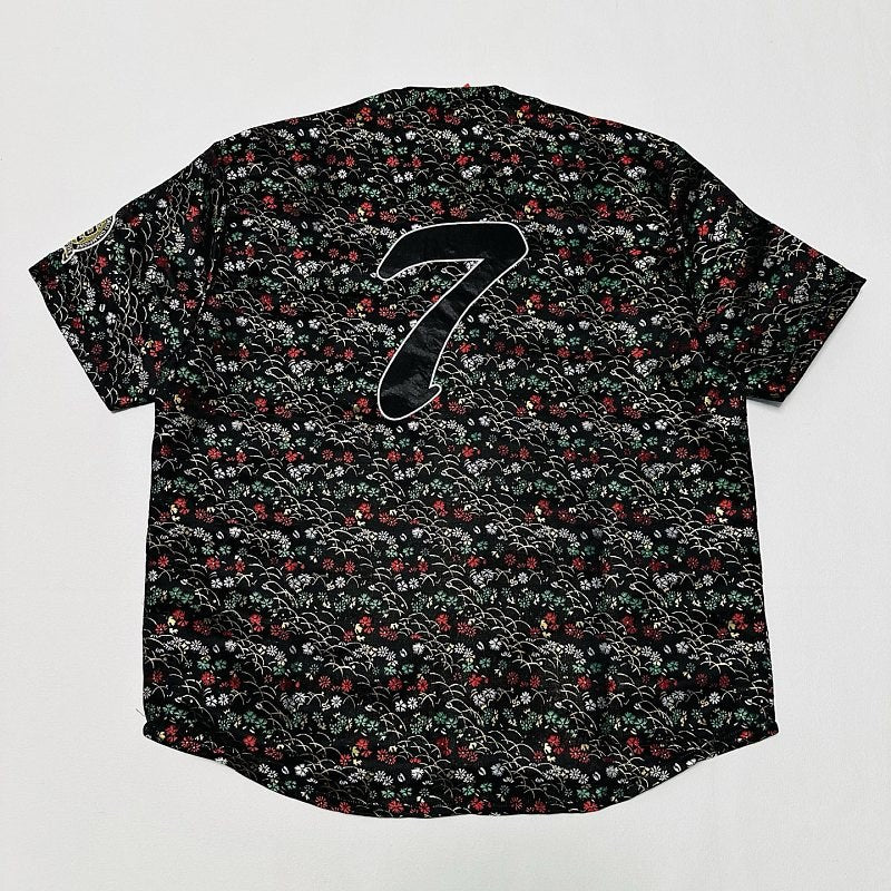 Supreme Floral Baseball Button-Up Shirt