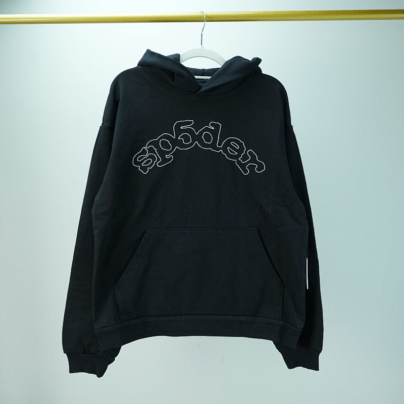 Sp5der OG Logo Hoodie Black