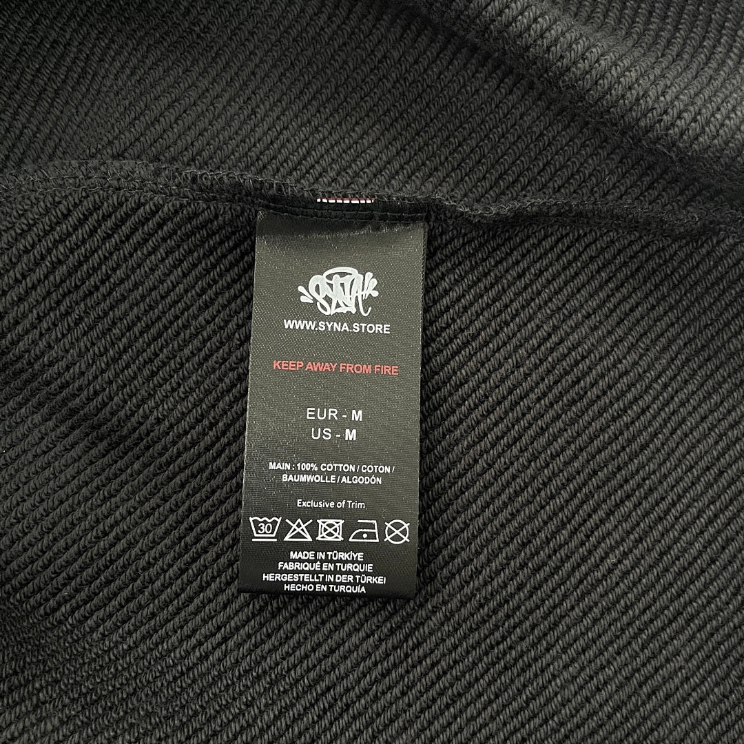 Zip Hoodie Black