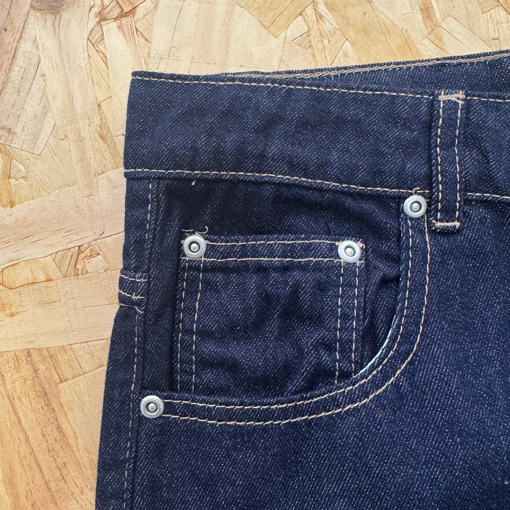 Derschutze Blossom Raw Denim - Black