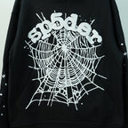 Sp5der OG Web Hoodie Black