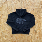 Derschutze Western Zip Up - Black