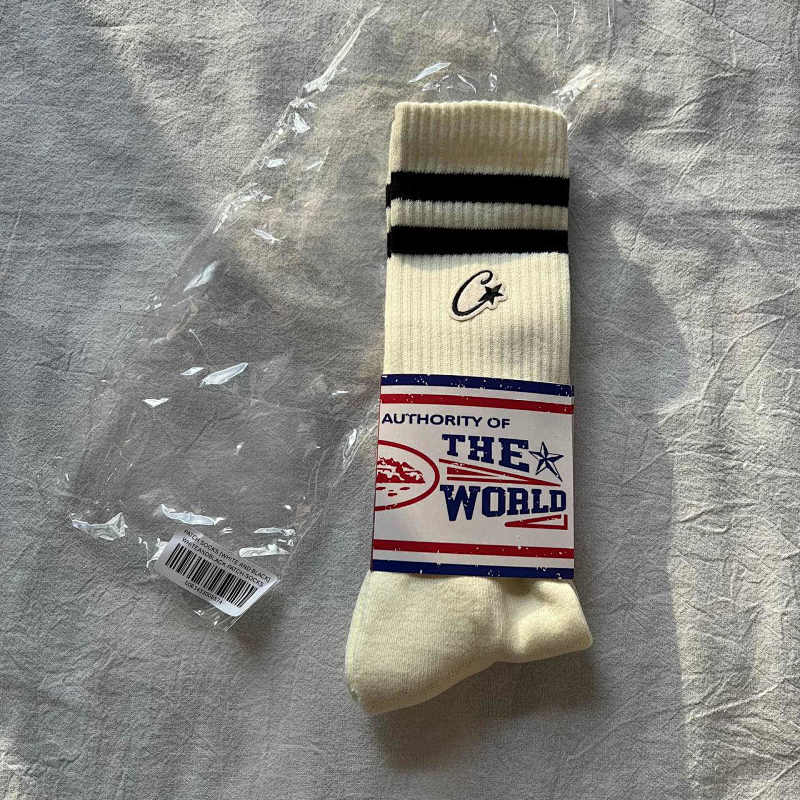 Premium Socks - White/Black