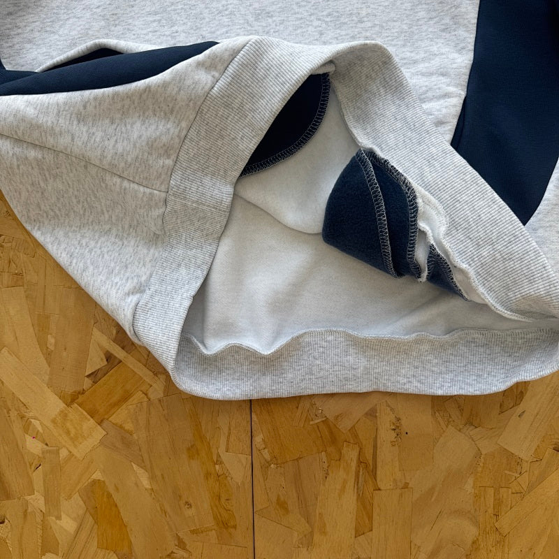 Mertra BIGSTEP HOOD - Grey/Blue