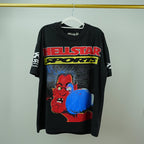 Hellstar Knock-Out T-Shirt Black