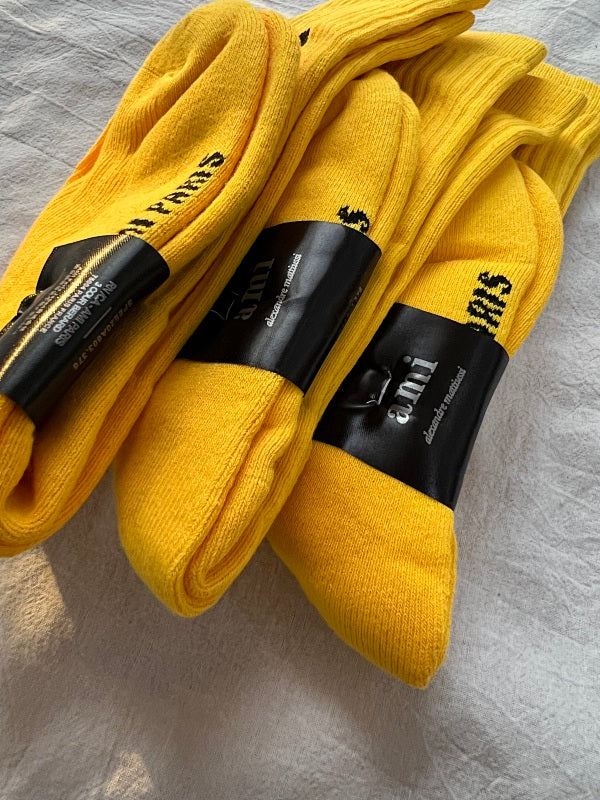 Premium Socks - Yellow/Black