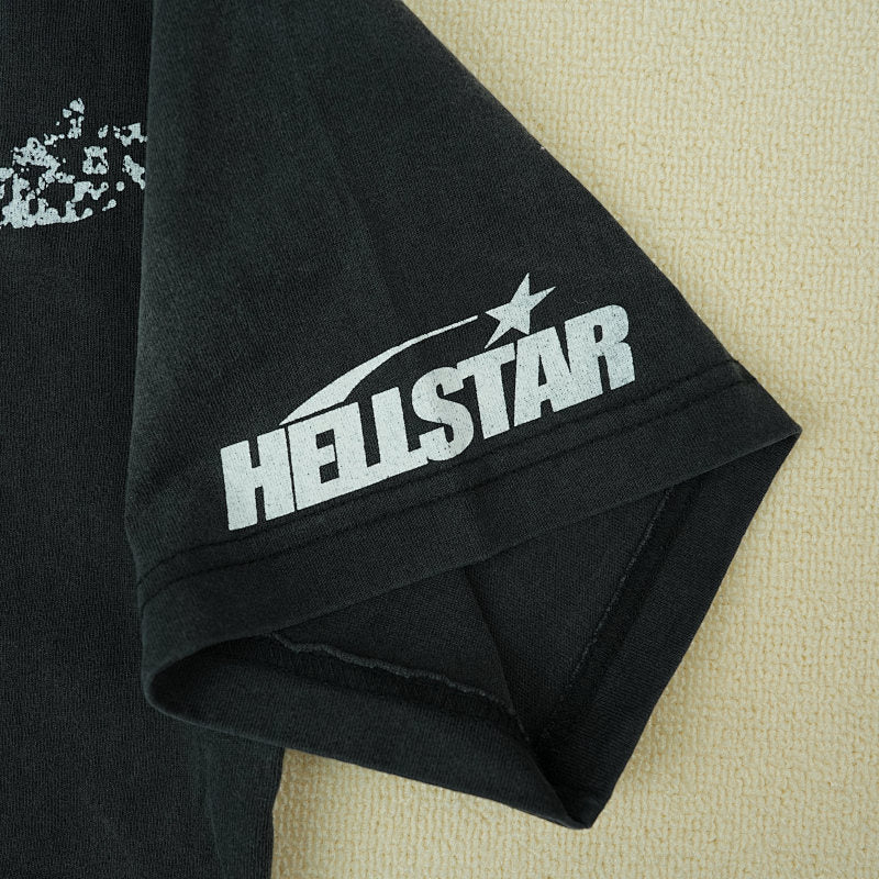 Hellstar Qr Christ Tee Black
