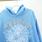 Sp5Der Og Web V2 Hoodie Dusty Blue