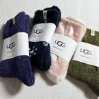 UGG Fuzzy Cozy Socks - Purple/Navy/Pink/Olive