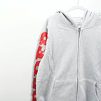 Sp5Der Mx555 Zip Hoodie Heather Grey