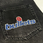 Supreme Washington Bullets Denim Shorts
