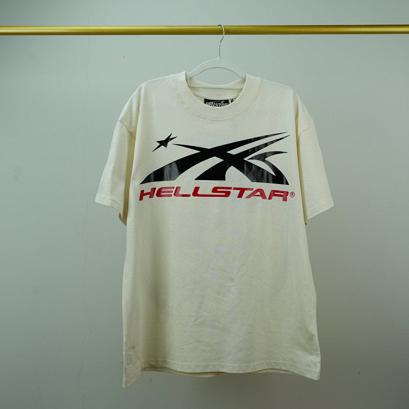 Hellstar Sport Logo Gel T-Shirtwhite