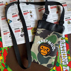 BAPE Baby Milo Pouch - Green Camo