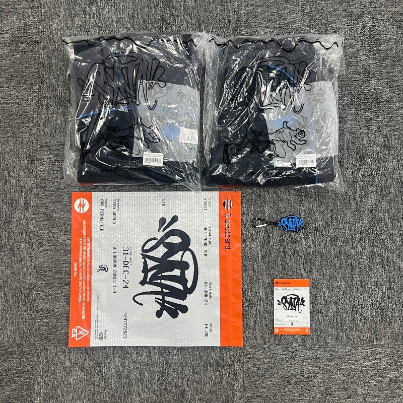 Syna-World Hoodie - GreyBlack
