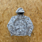 Mertra Patchwork Plaid Jacket - Grey Camo
