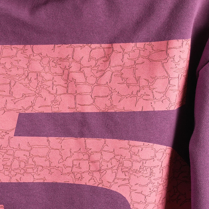 Sp5Der Nocturnal Highway Hoodie Dark Purple