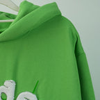 Sp5Der Web Hoodie Slime Green