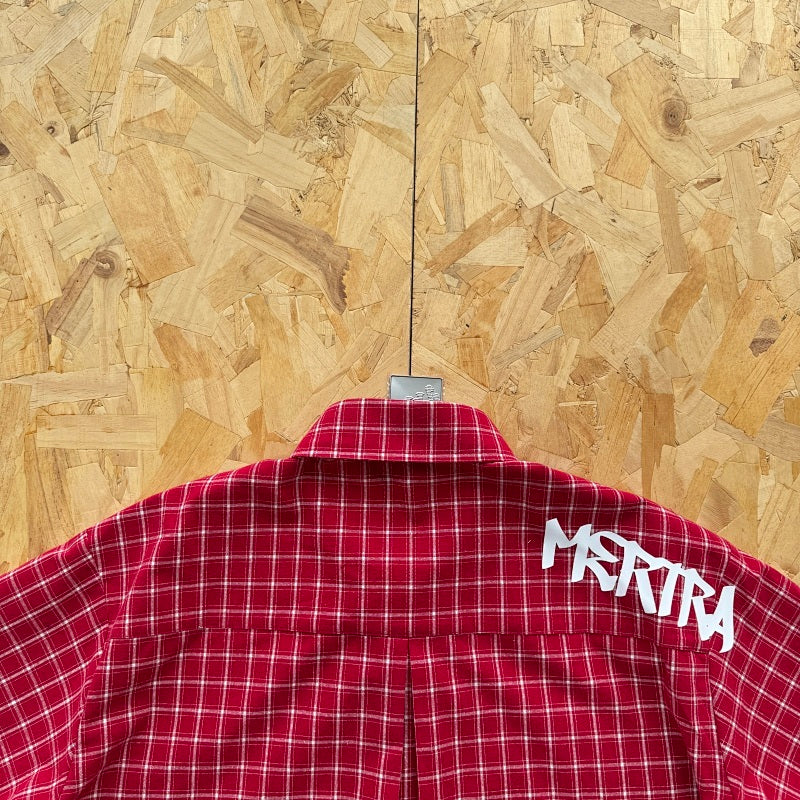 Mertra Plaid Shirt - Red