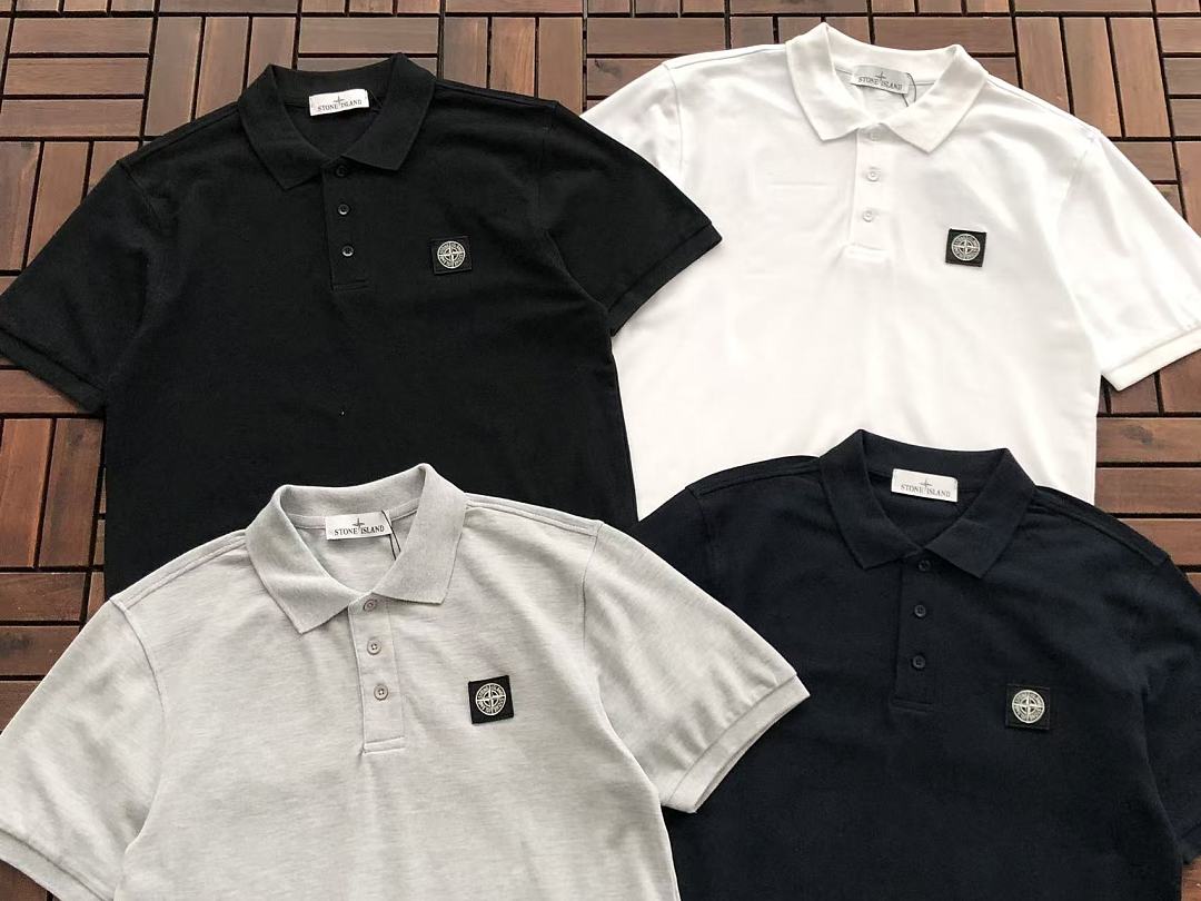 Multicolor Small Logo Stone Island T-Shirt 2
