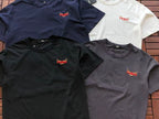 Black Navy Small Logo Fendi T-Shirt