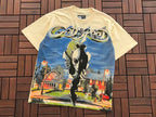 Black Yellow Scenic Graphic Godspeed T-Shirt