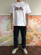 White Rainbow Graphic Lanvin T-Shirt