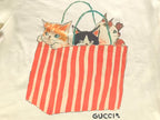 Black White Logo Gucci T-Shirt