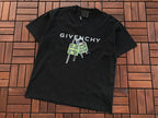 Black Green Graphic Givenchy T-Shirt