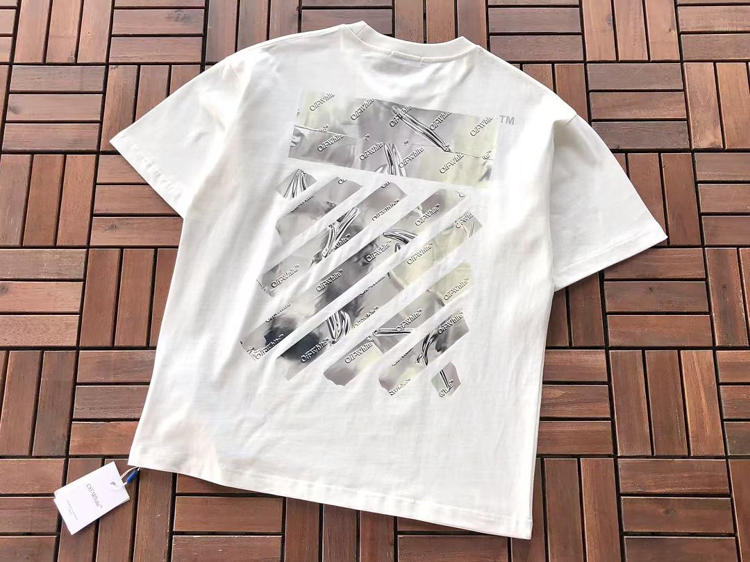 Black White Logo Off-White T-Shirt