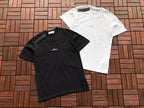 Black White Small Logo Stone Island T-Shirt 2
