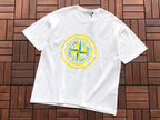 Black White Red Graphic Stone Island T-Shirt