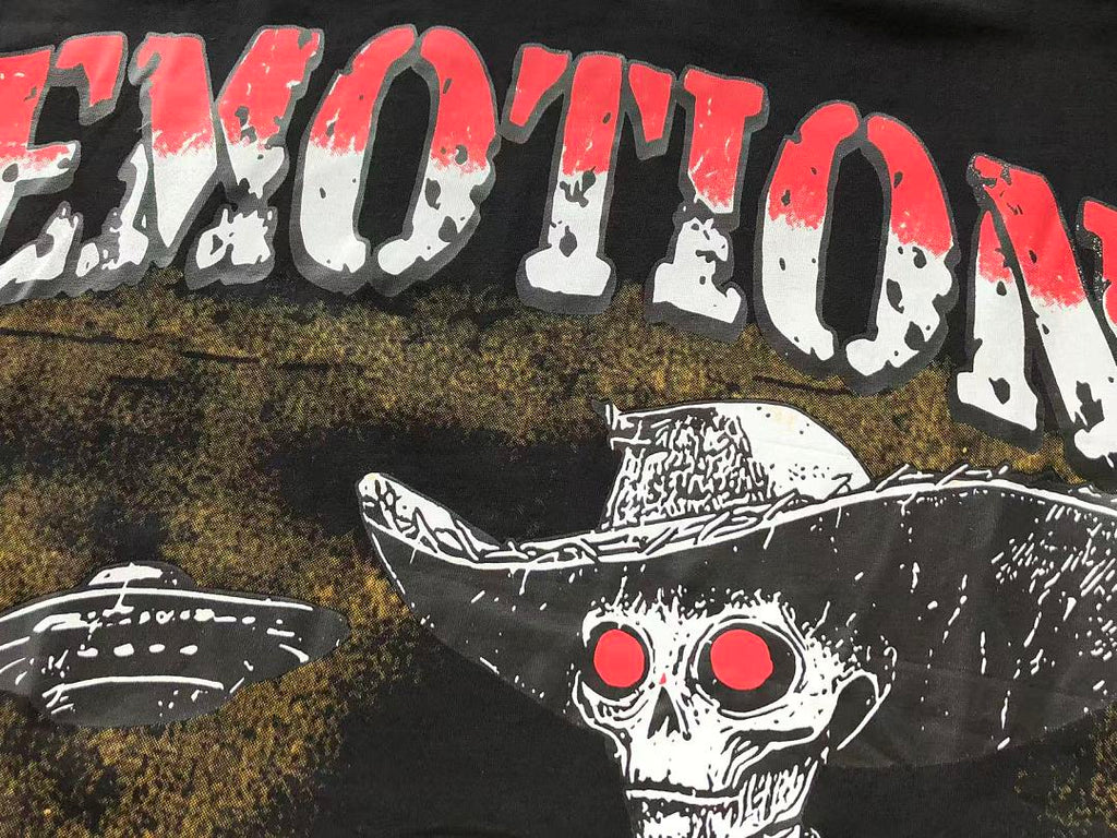 Black Emotion Graphic T-Shirt